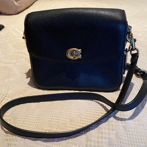 Coach Pebbled Leather Crossbody bag.
